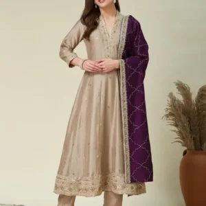 Women Silk Blend Kurta Pant